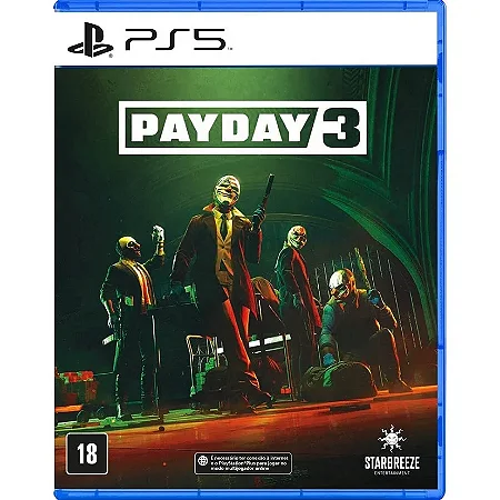 Jogo PS5 Payday 3