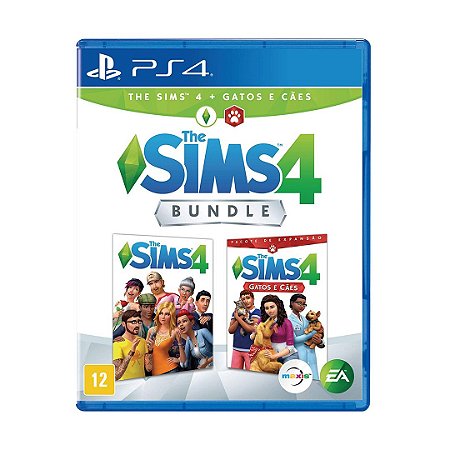 Jogo The Sims 4: Gatos e Cães (Bundle) - PS4