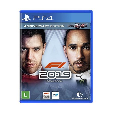 Jogo F1 2019 Anniversary Edition - PS4