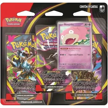 Pack - POKEMON ME05 - BLISTER TRIPLO - ESCURIDAO ABSOLUTA - CERTIFICADO FSC
