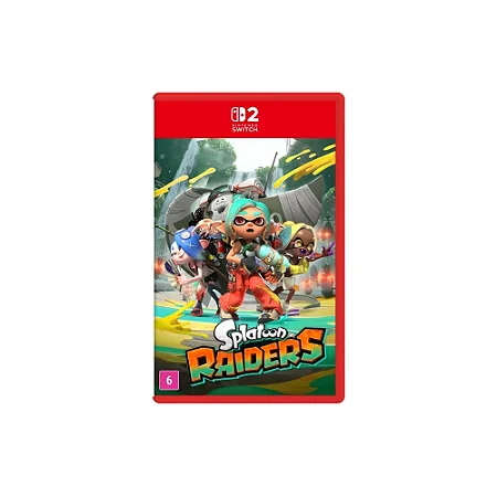 JOGO SWITCH 2 - SPLATOON RAIDERS NS2