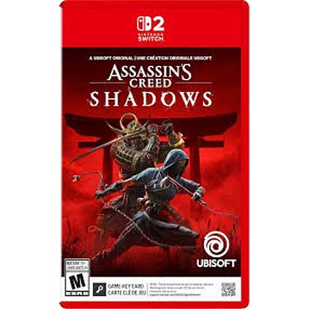 JOGO SWITCH 2 - ASSASSINS CREED SHADOWS NS2