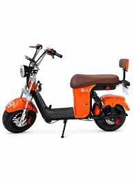 SCOOTER ELETRICA (AUTOPROPELIDO) MODELO HE-15, COR ORANGE 180 KG -60KM AUTO- 32 VELOC 1000W