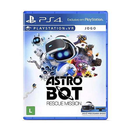 Jogo Astro Bot: Rescue Mission - PS4