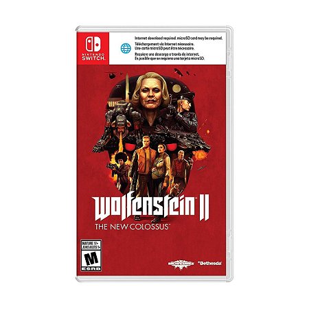 Jogo Wolfenstein 2 - Switch