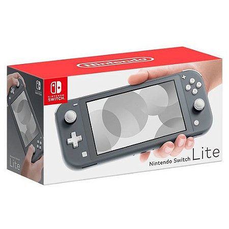 Console Nintendo Switch Lite - Cinza