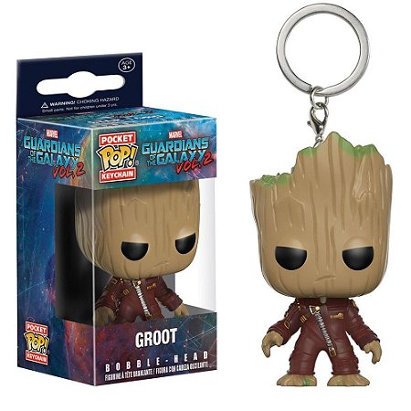 Chaveiro Pocket Pop - Groot - Marvel