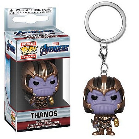 Chaveiro Pocket Pop - Thanos - Marvel