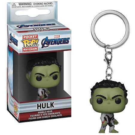 Chaveiro Pocket Pop - Hulk - Marvel