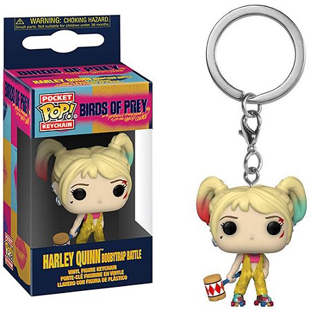 Chaveiro Pocket Pop - Harley Quinn - Birds of Prey