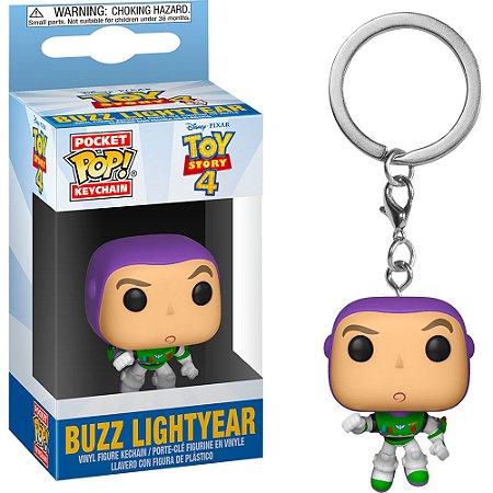 Chaveiro Pocket Pop - Buzz Lightyears- Toy Story