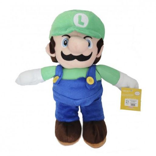 Boneco Luigi Super Mario Bros - Brasil Games - Console PS5 - Jogos para PS4  - Jogos para Xbox One - Jogos par Nintendo Switch - Cartões PSN - PC Gamer
