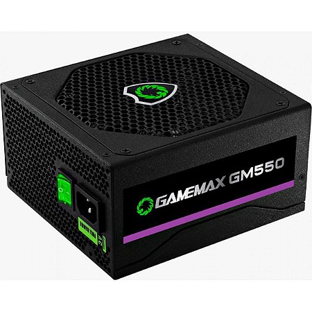 Fonte Gamemax GM550 550W, 80 Plus Bronze