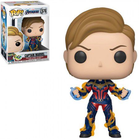 Boneco Funko Pop Avengers #576 - Captain Marvel