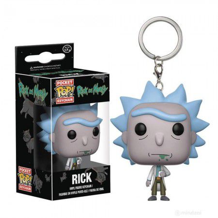 Chaveiro Pocket Pop - Rick - Rick and Morty