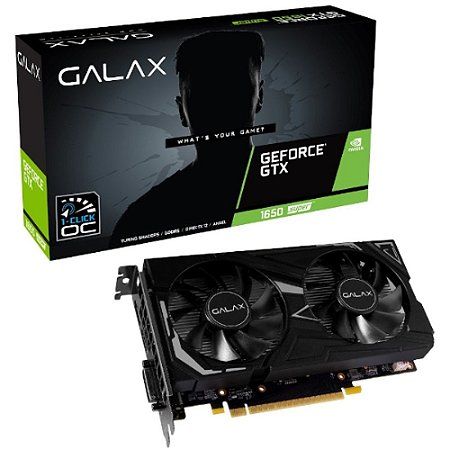 Placa de Video Geforce Gtx1650 Super Ex 4gb Gddr6 128bit Galax