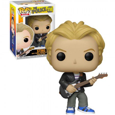 Boneco Funko Pop The Police #118 - Sting