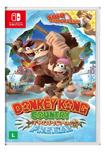 Jogo Donkey Kong Country: Tropical Freeze - Switch