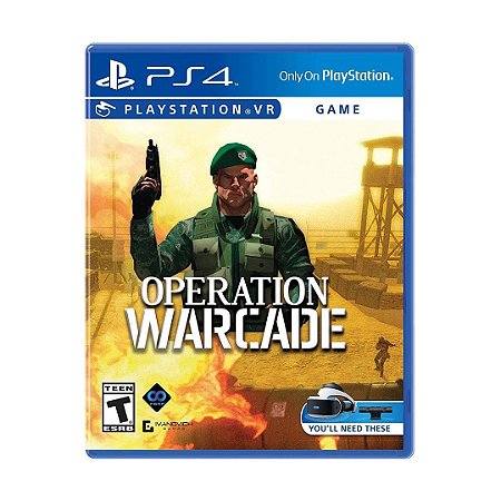 Jogo Operation Warcade - PS4 VR