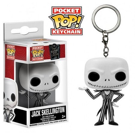 Chaveiro Pocket Pop Nightmare Before Christmas - Jack Skellington