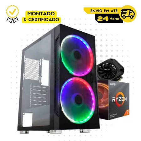 PC Gamer Power 2 - RTX 3060 - Ryzen 7 3700X - 16 GB DDR 4 - HD 1TB - SSD 240GB