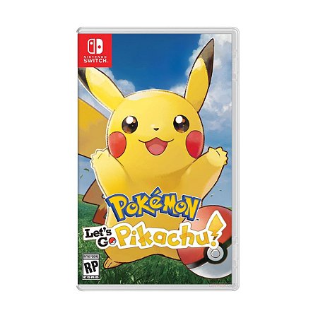 Jogo Pokemon Let's Go Pikachu - Switch