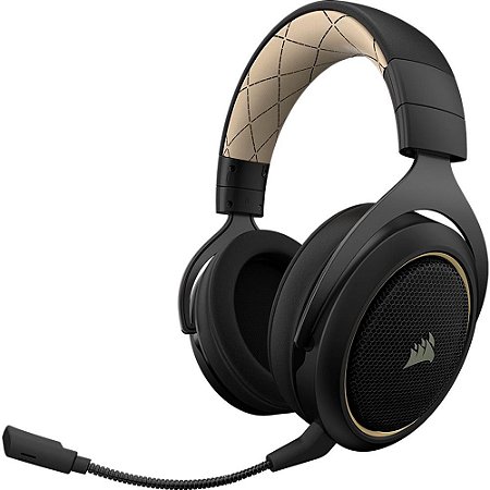 Headset Gamer Corsair HS70 SE (Wireless 7.1 Surround Preto/Creme)