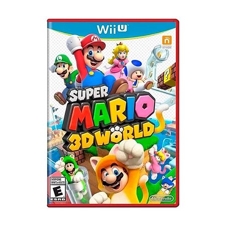 Jogo Super Mario 3D World  - Wii U