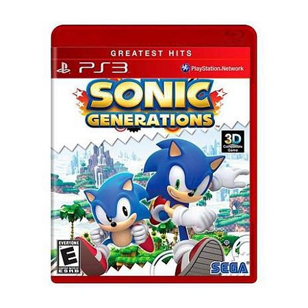 Jogo Sonic Generations - PS3 - curitiba - sonic ps3 são paulo - sonic ps3  rio de janeiro - Brasil Games - Console PS5 - Jogos para PS4 - Jogos para  Xbox