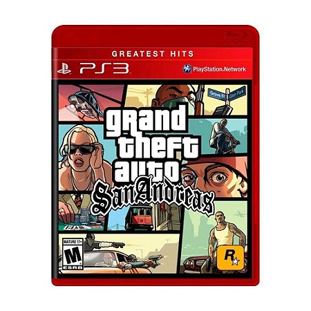 Jogo GTA San Andreas - PS3 - Brasil Games - Console PS5 - Jogos para PS4 -  Jogos para Xbox One - Jogos par Nintendo Switch - Cartões PSN - PC Gamer