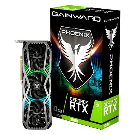 Placa de Vídeo Geforce RTX 3080 Gainward Phoenix 10GB Gddr6x - Pré - Venda