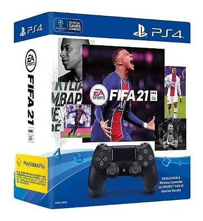 FIFA 21 + Comando Dualshock 4 PS4 