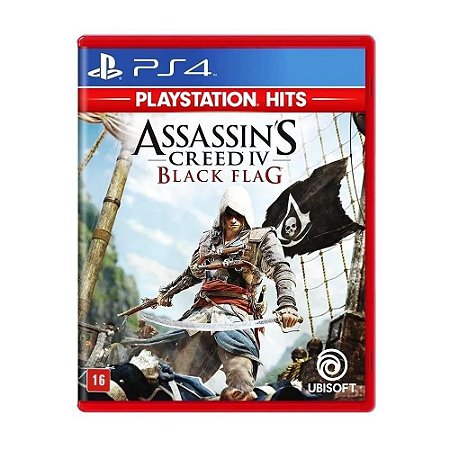 Jogo Assassin's Creed IV: Black Flag - PS4 (Hits)