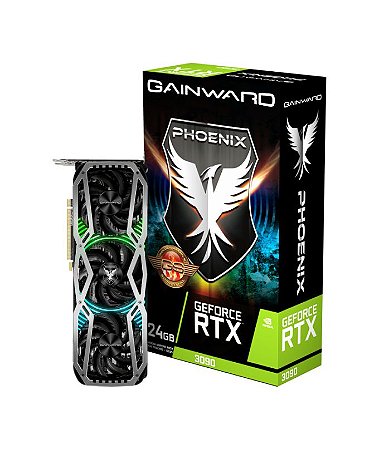 Placa de Vídeo Geforce RTX 3090 Gainward Phoenix 24GB GDDR6X 384 Bits - Pré-Venda