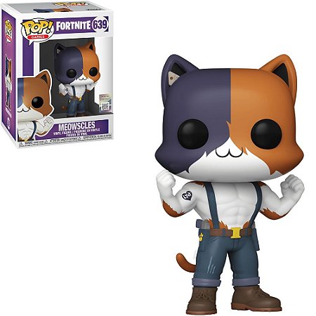 Boneco Funko #639 Meowscles - Fortnite