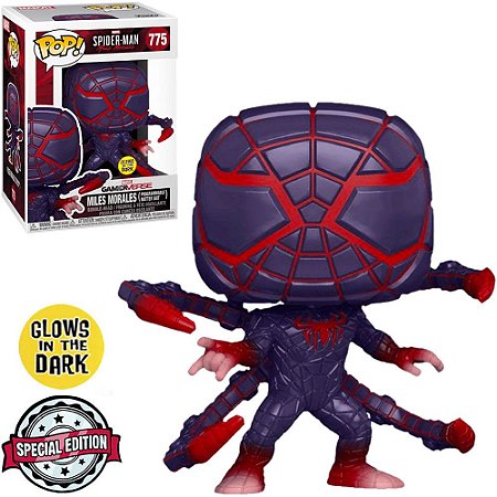 Boneco Funko Miles Morales #775 - Spider Man Miles Morales