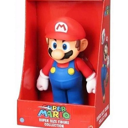 Boneco Colecionável Super Mario - Mario