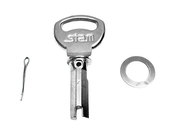 Chave Para Fechadura De Porta Madeira Casa Banheiro Interna Stam 823