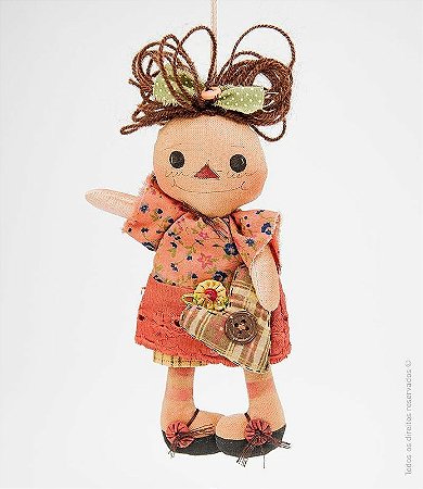 Anie, mini boneca de pano