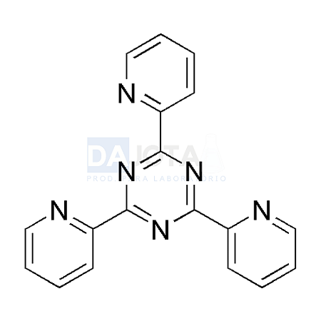 [3682-35-7] TPTZ -  Tris(2,4,6)(2-pyridyl)-s-triazine -  (2,4,6-Tris(2-piridil)-s-triazina), 5G