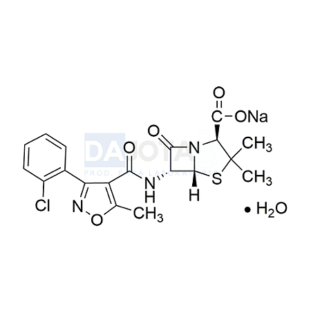 [7081-44-9] CLOXACILINA SAL SODICO (Cloxacillin ), 5G