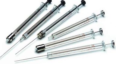 Microseringa Hamilton® Gastight® Syringe, 1700 Series, Luer Tip,Cod 81101, 250 Microlitros.