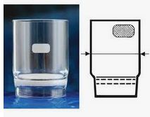 Cadinho De Vidro De 30 Ml Porosidade 2 Marca Foss Ref 1000 1172