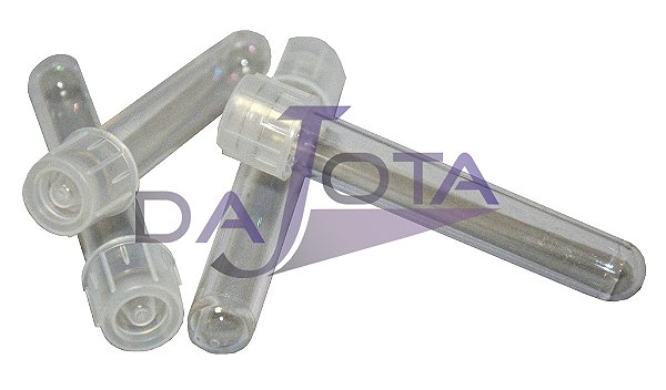 Tubo 14Ml, Não-Estéril, Dimensões 17X100Mm, Polipropileno, Com Tampa , Fundo Redondo, Pacote Com 25 Unidades