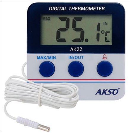 Termômetro com Alarme para Freezer/geladeira