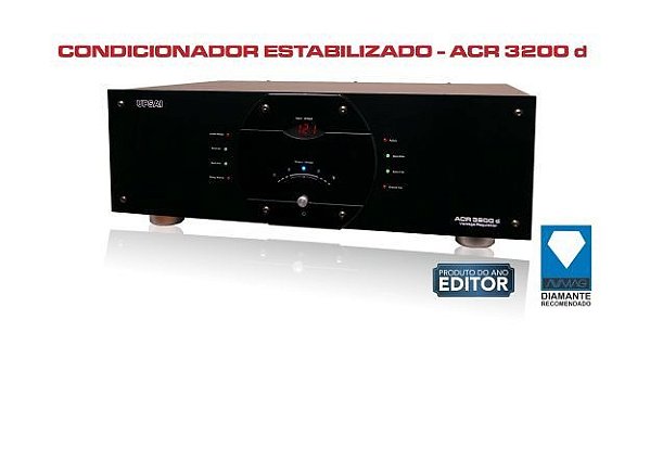 Condicionador Estabilizador ACR3200D UPSAI 3000W