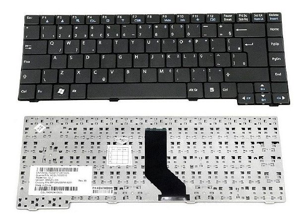 Teclado Compativel Notebook LG C40 A410 C400