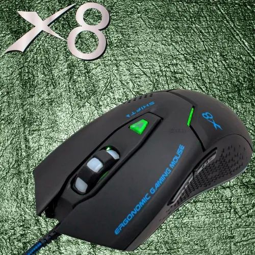 Mouse Gamer Profissional B-max X8 Gaming 3200 Dpi 6 Botões