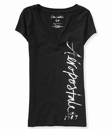 Aero Metallic V-neck