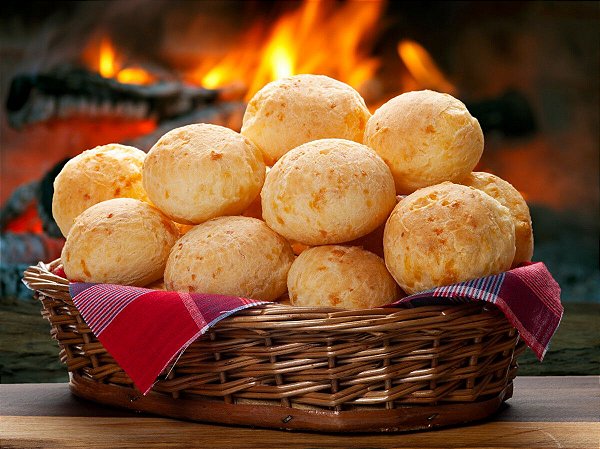 Pão de Queijo Minas Brasil 1kg. Produto congelado  - Produtos congelado será entregue somente em Belo Horizonte